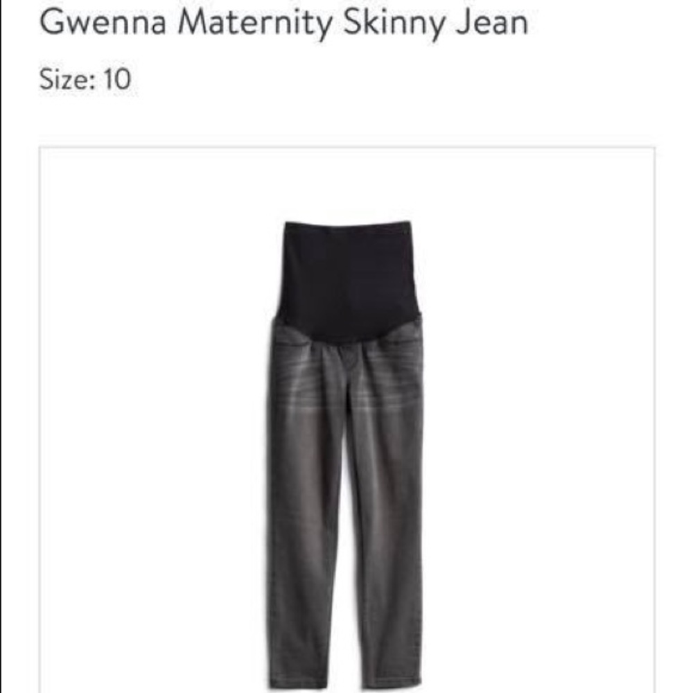 Maternity skinny jeggings